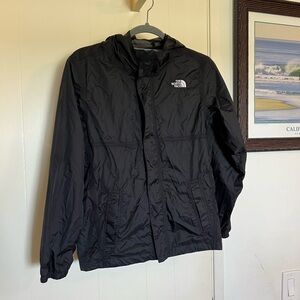 The North Face Boy’s Black Hooded Windbreaker